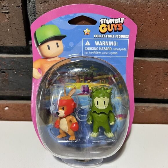 Stumble Guys Mini 2" Collectible Swamp Troll Boxing Roo Figures New - Picture 1 of 10